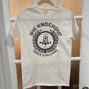 The Knockout Dance Challenge 2020 Round 5 White T-Shirt - Size Small